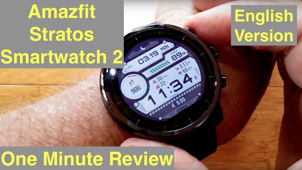 amazfit stratos smartwatch 2